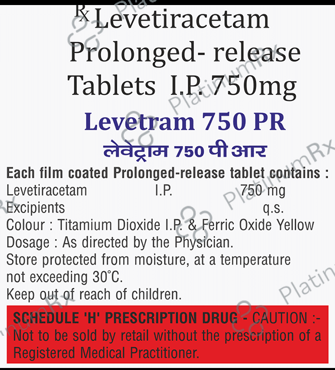 Levetram 750 PR Tablet