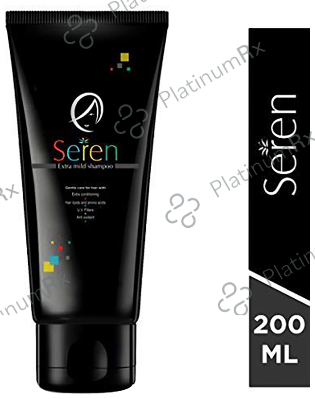 Seren Extra Mild Shampoo (200ml Each) 5 Tubes