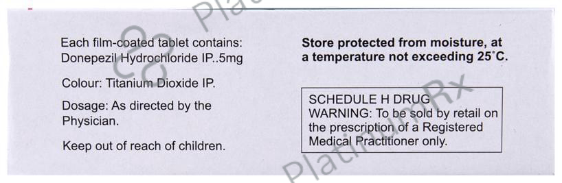 Donep 5mg Tablet 15s