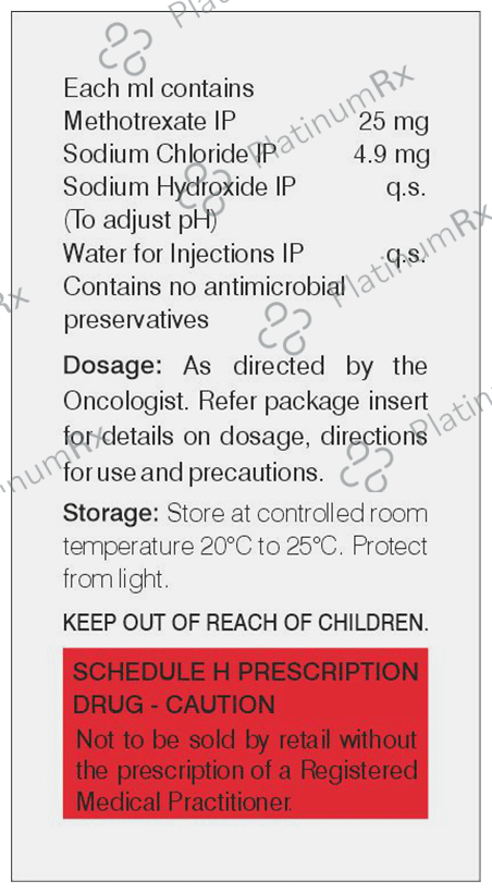 Methotex 500mg Injection