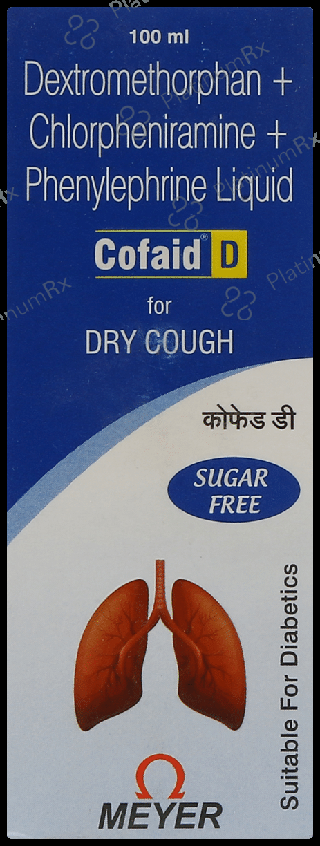 Cofaid D Syrup Sugar Free