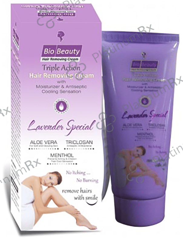 Bio Beauty Hair Removing Cream Lavender 60 gm