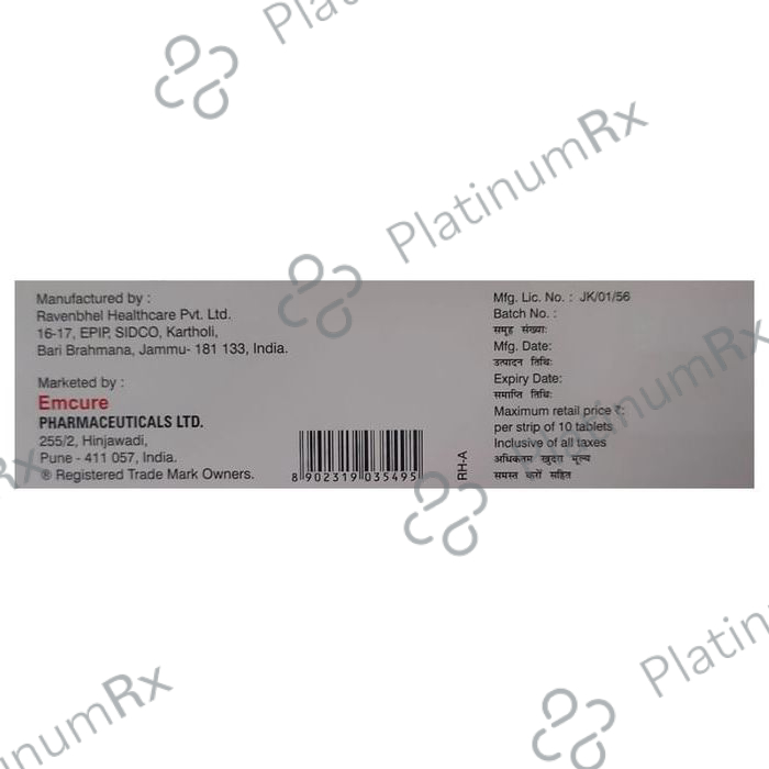 Consivas-F 10/160 Tablet
