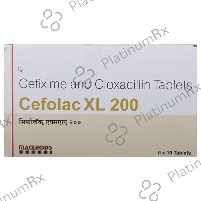Cefolac XL 200/500mg Tablet 10s