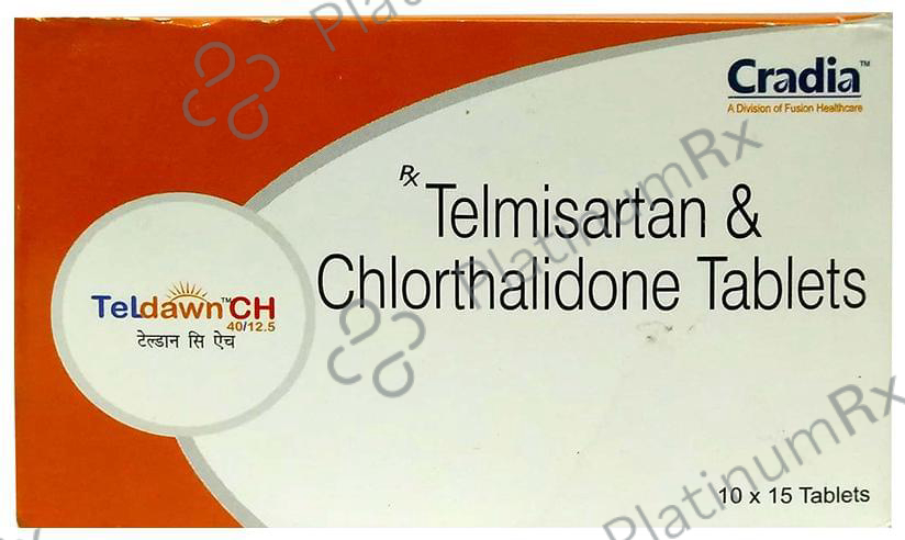 Teldawn CH 40/12.5 Tablet 15 Tablet