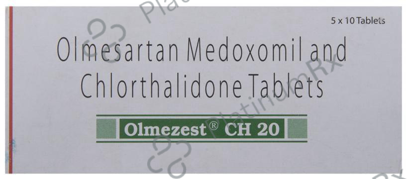Olmezest CH 20 12.5/20mg Tablet 10s
