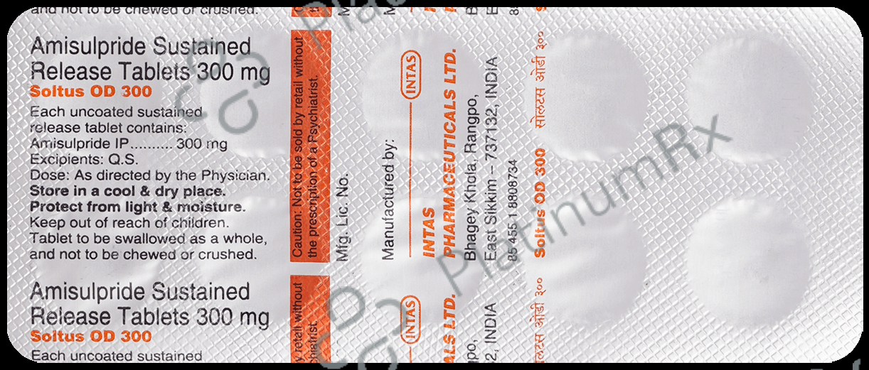 Soltus OD 300mg Tablet 10s