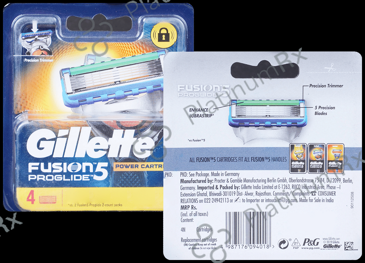 Gillette Fusion 5 Shaving Razor Blade Cartridge Proglide 5