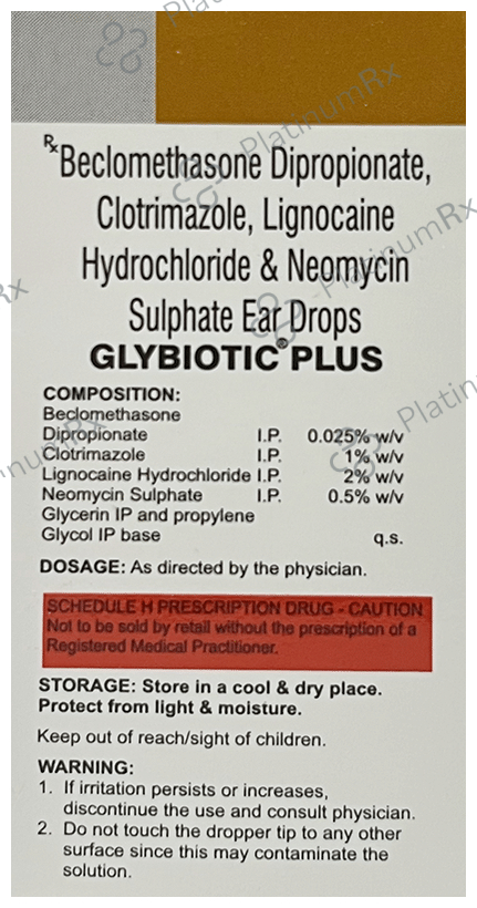 Glybiotic Plus Ear Drop 5ml