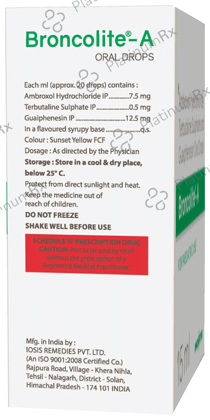 Broncolite-A Oral Drops