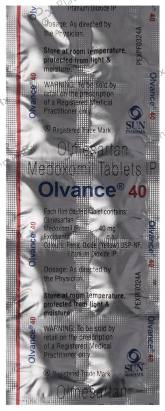 Olvance 40mg Tablet 10s