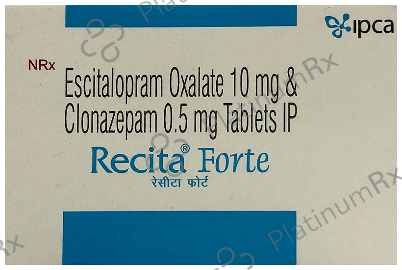 Recita Forte 0.5mg/10mg Tablet