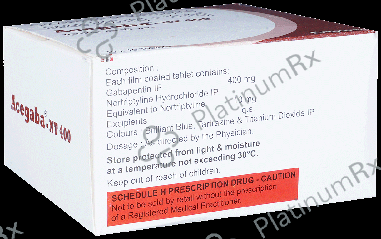 Acegaba NT 400/10mg Tablet 15s