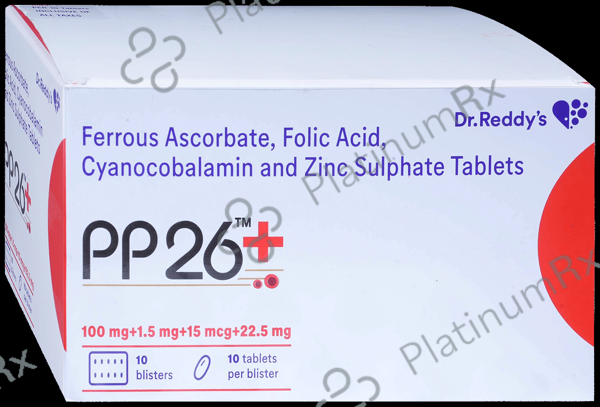 PP 26 Plus Tablet 10s