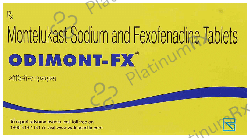 Odimont FX 120/10mg Tablet 15s