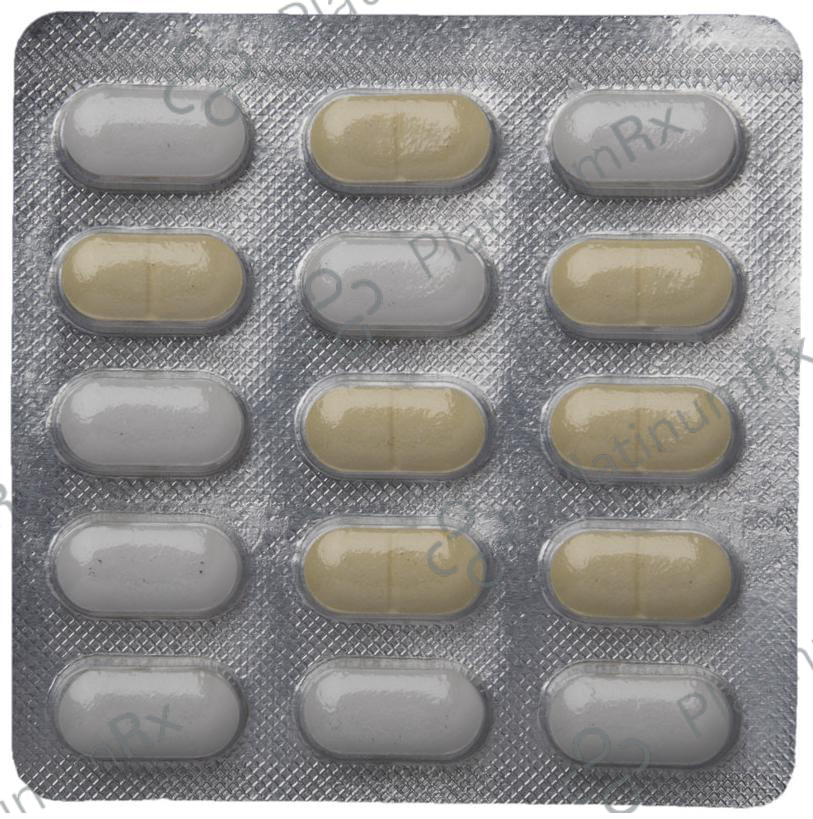 Pioplus 2 2/500/15mg Tablet SR 15s