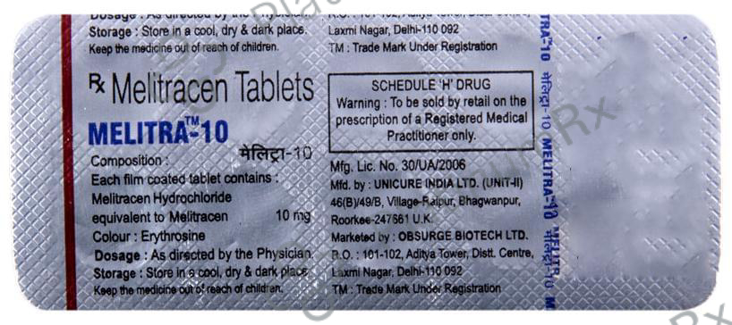 Melitra 10 Tablet