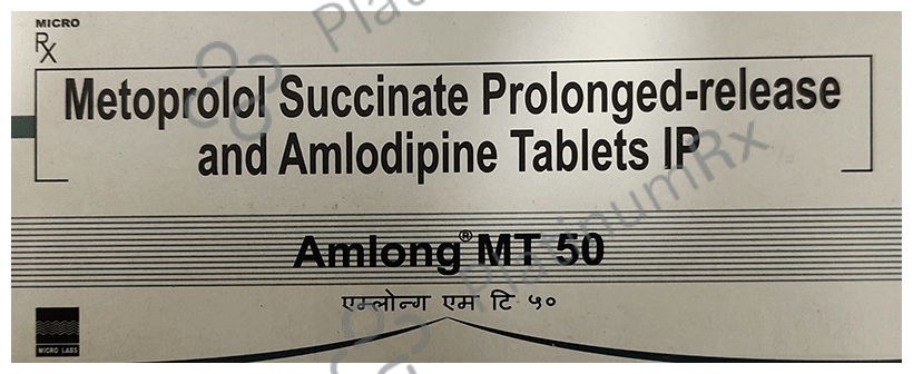 Amlong MT 50 Tablet PR 7 Tablet PR