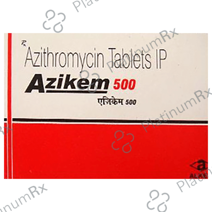 Azikem 500mg Tablet 3s (Alkem)