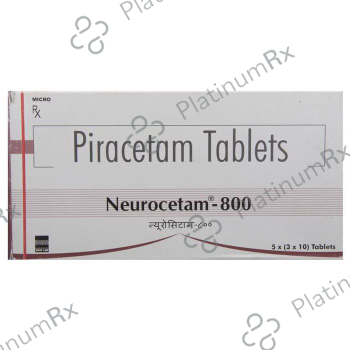 Neurocetam 800 Tablet 10 Tablet