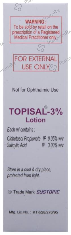 Topisal 3% Lotion 50 Lotion