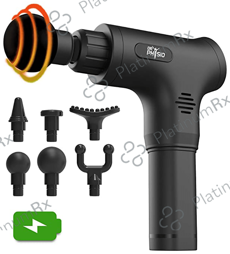 Dr Physio Supervolt Go Cordless Massager Gun 1029