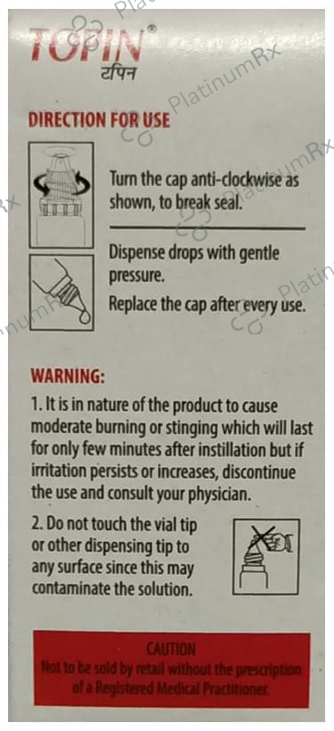 Topin Eye Drop 10 Eye Drop
