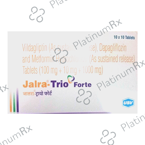Jalra Trio Forte 10/100/1000mg Tablet 10s