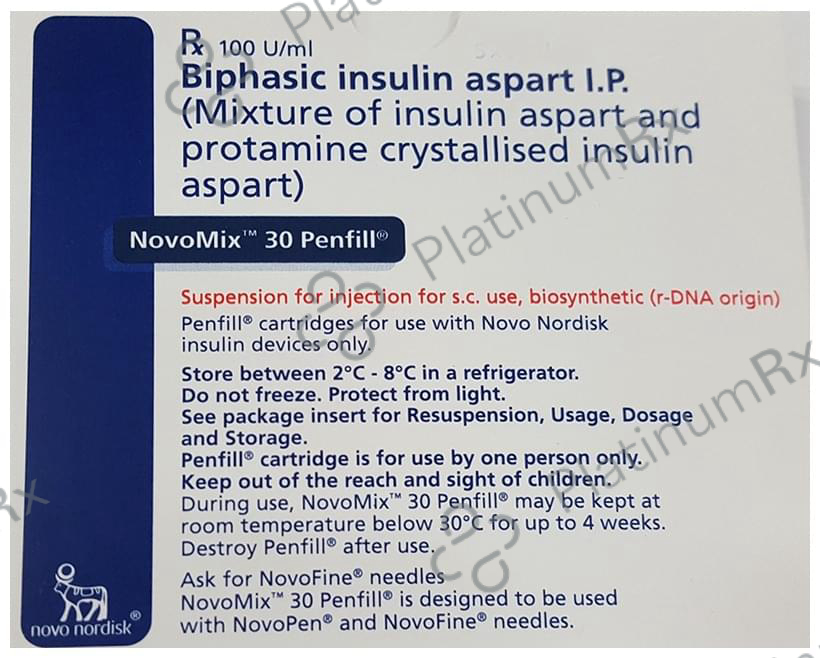 Novomix 70/30 (100 IU) (1*3ml Penfill)