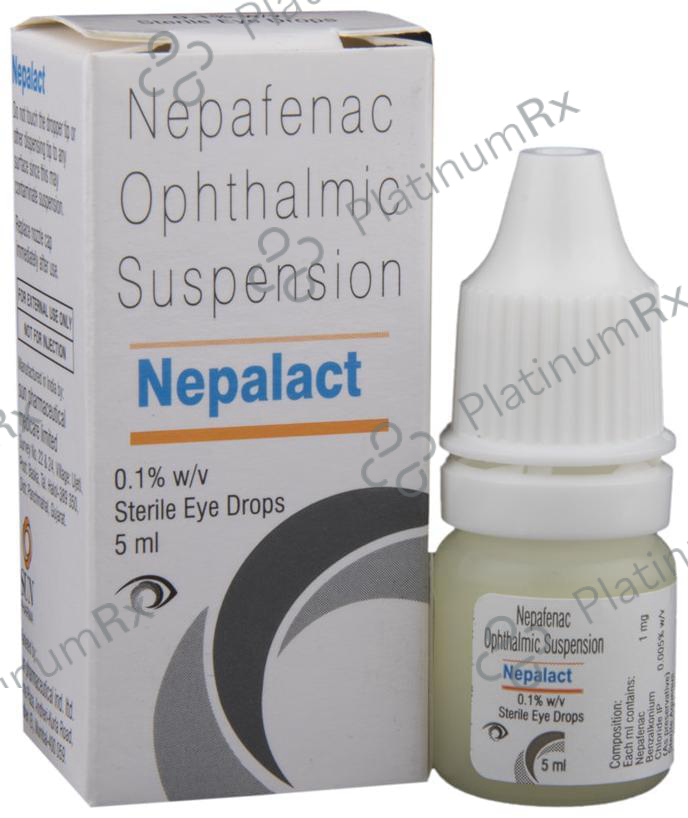 Nepalact 0.1% Eye Drop 5ml