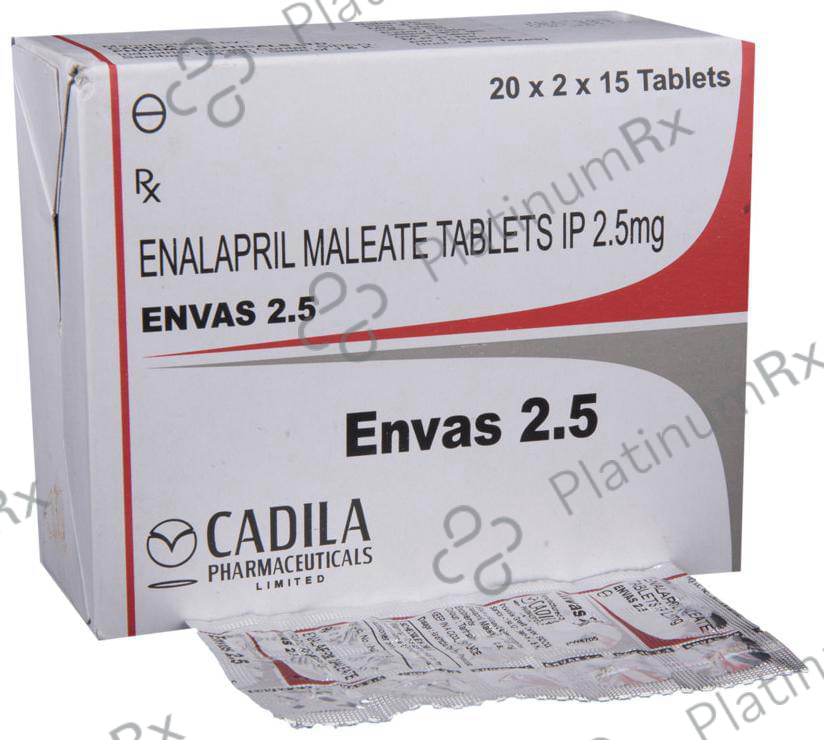 Envas 2.5mg Tablet 15s