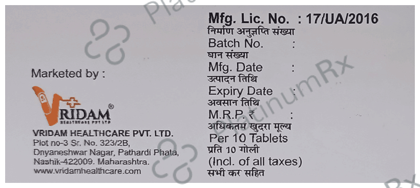 Vriclop A 75 Tablet
