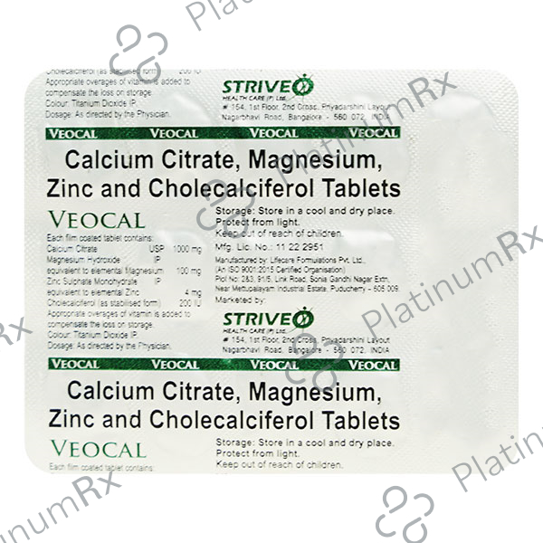 Veocal Tablet 15s