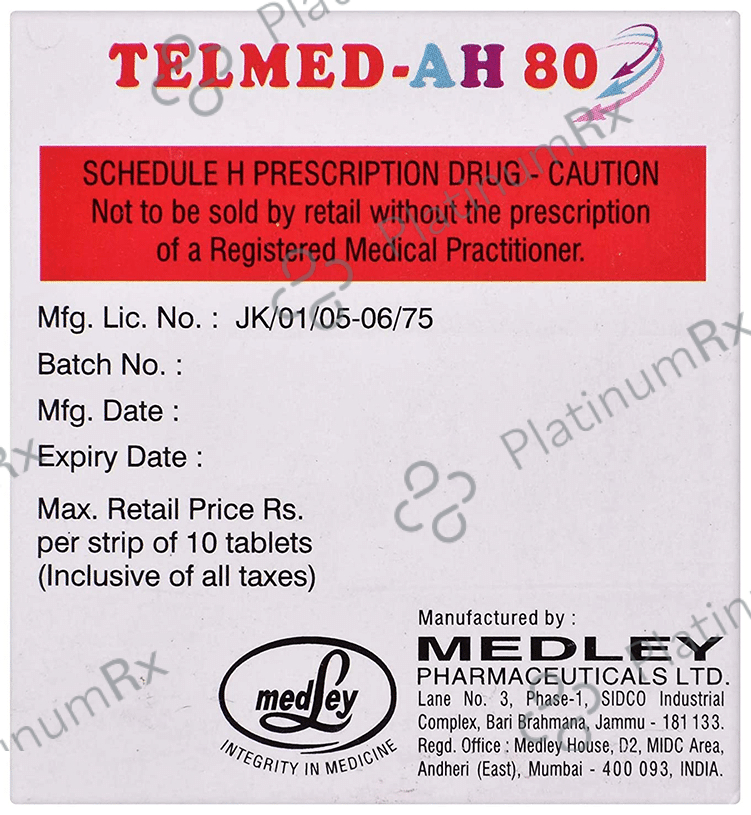 Telmed AH Tablet 10s