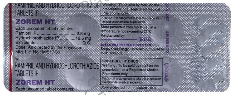 Zorem-HT 10 Tablet