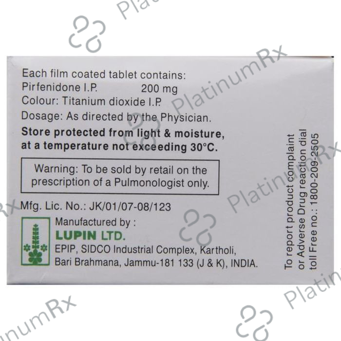 Fibrodone 200mg Tablet 10s