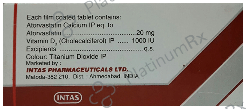 Lipicure-D 20 Tablet