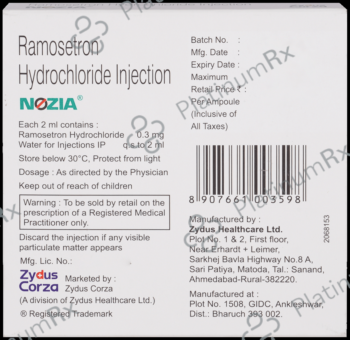 Nozia Injection
