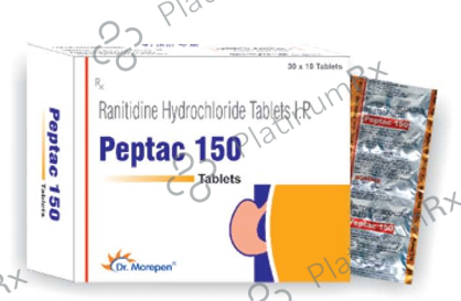 Peptac 150mg Tablet 10s