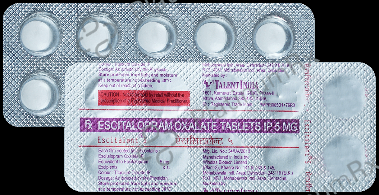 Escitalent 5 Tablet