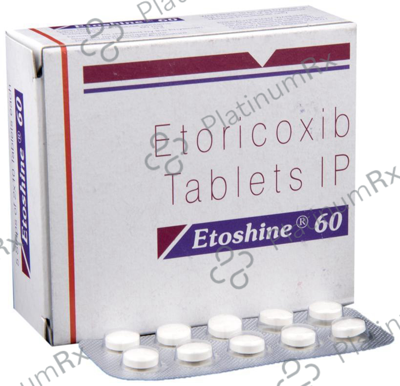 Etoshine 60mg Tablet 10s
