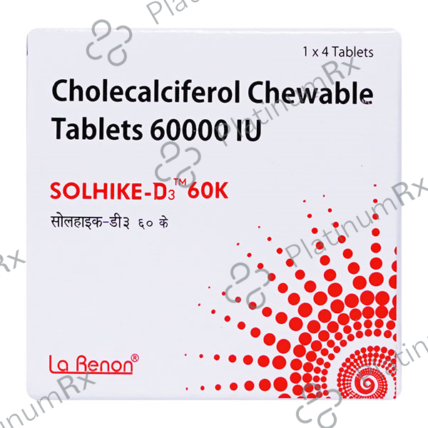 Solhike D3 60K Tablet 4s