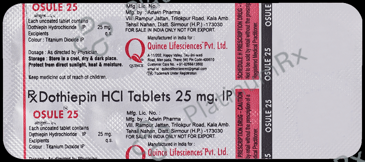 Osule 25mg Tablet