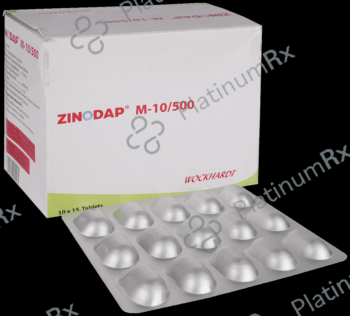 Zinodap M 10mg/500mg Tablet ER