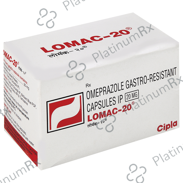 Lomac 20mg Capsule 10 Capsule