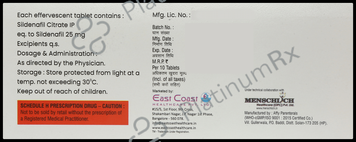 Efer-Sil Effervescent Tablet