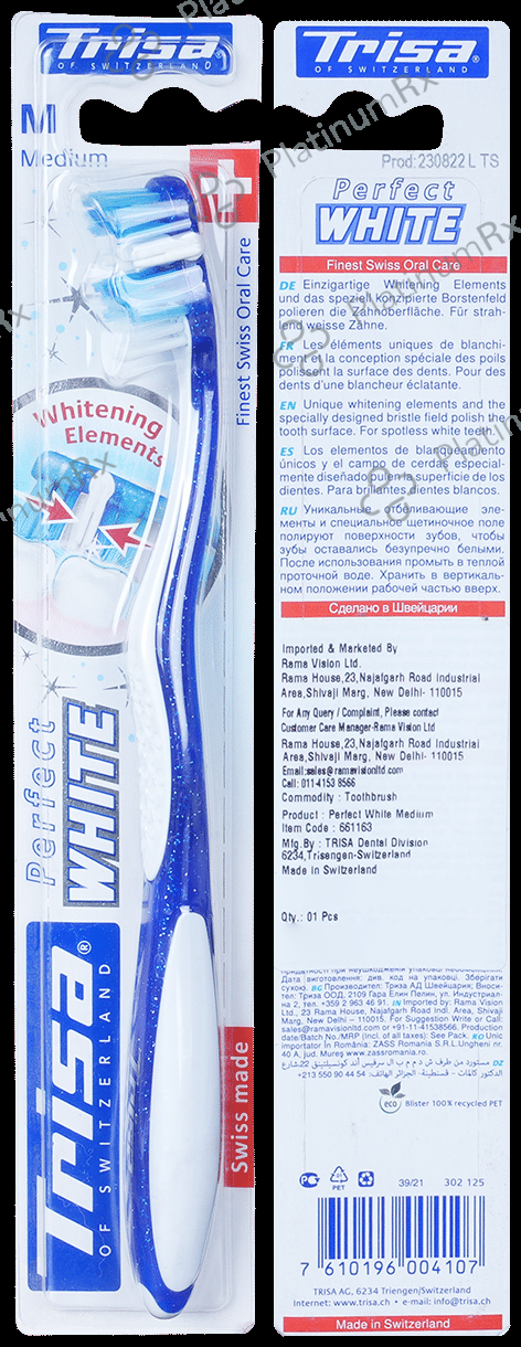 Trisa Perfect White Toothbrush Medium