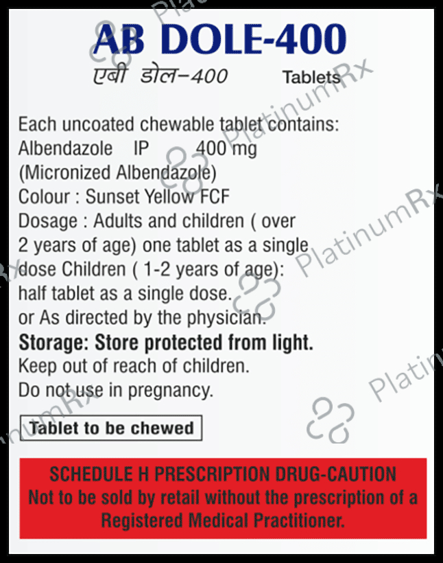 AB Dole 400 Tablet