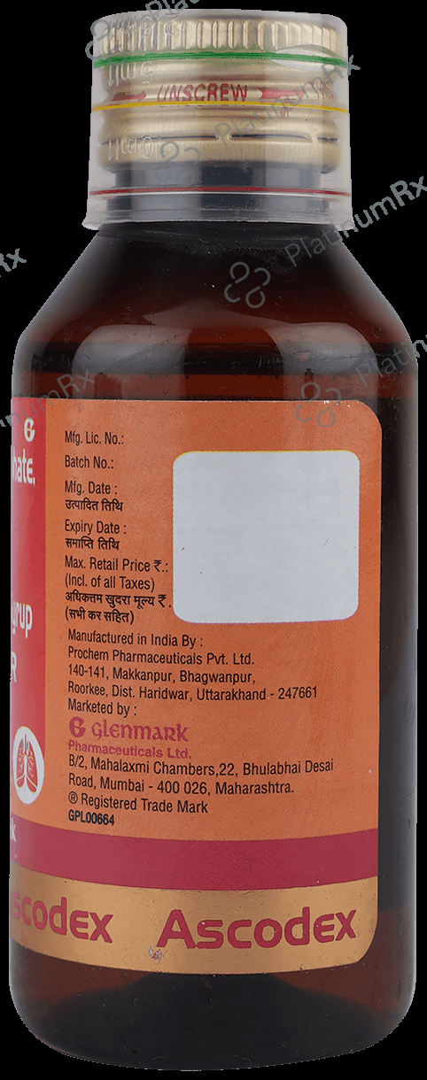 Ascodex BR 4/50/1.25mg Syrup 100ml