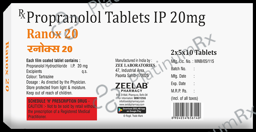 Ranox 20 Tablet